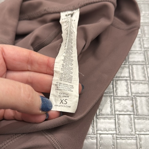 FABLETICS Cashel Foldover PureLuxe Legging size XS - Picture 10 of 10
